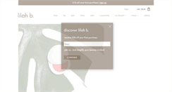 Desktop Screenshot of lilahbeauty.com