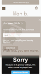 Mobile Screenshot of lilahbeauty.com